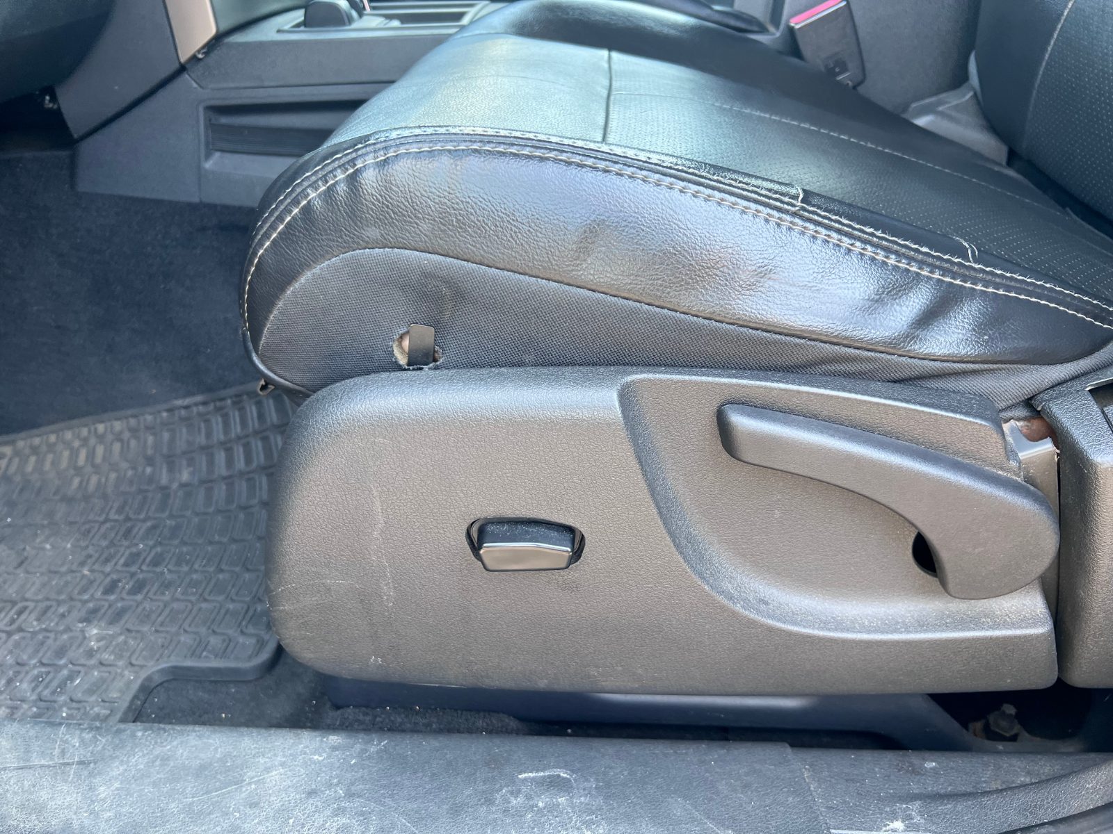 Driver seat.
