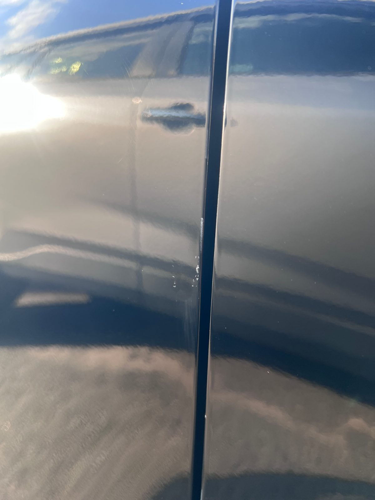 Rear passenger door