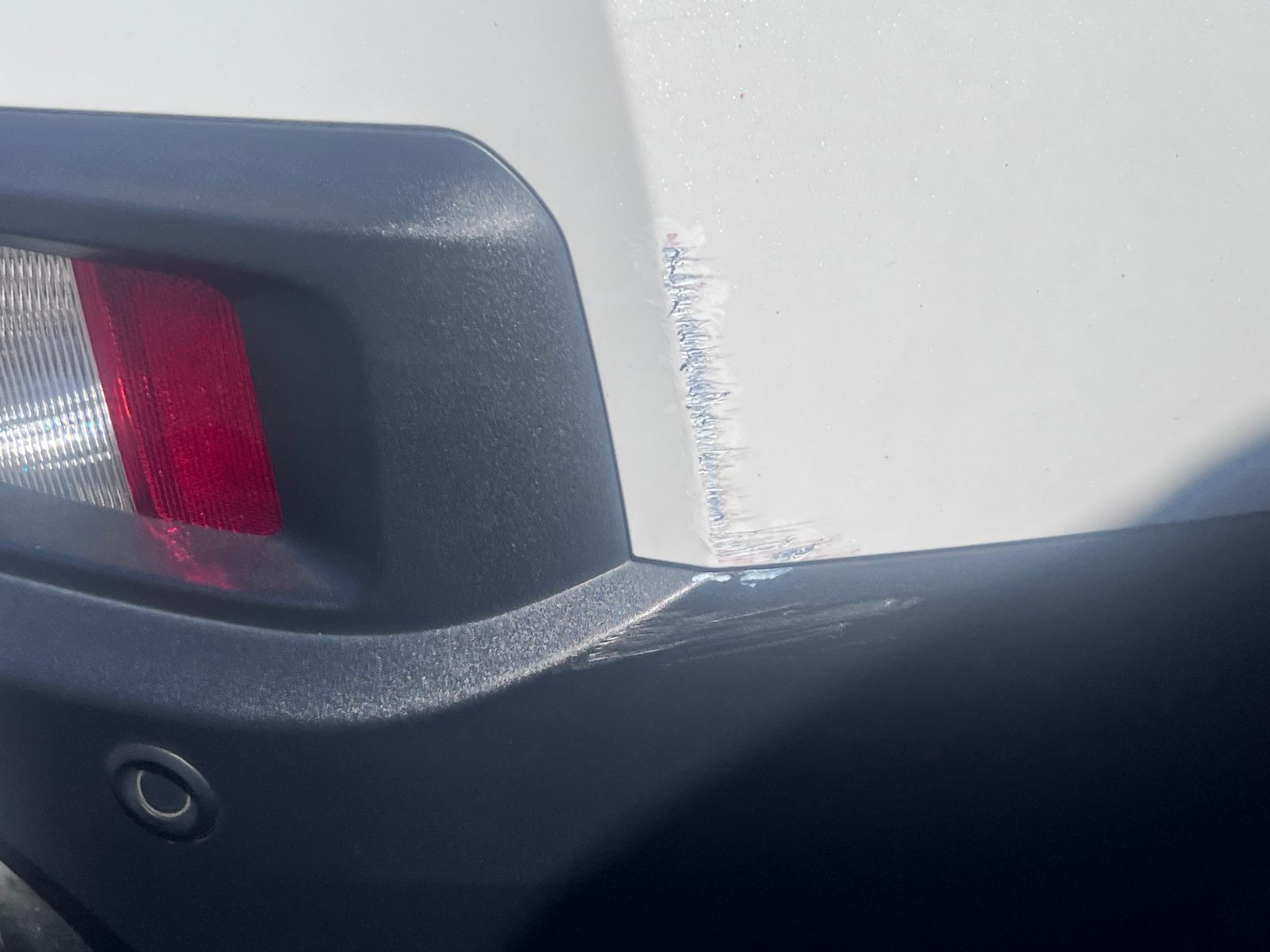 Rear bumper