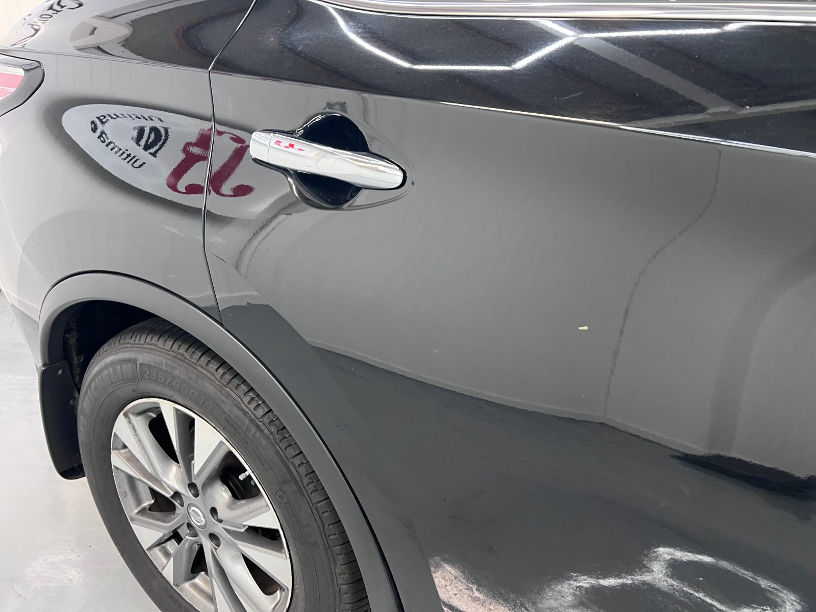 Rear passenger side