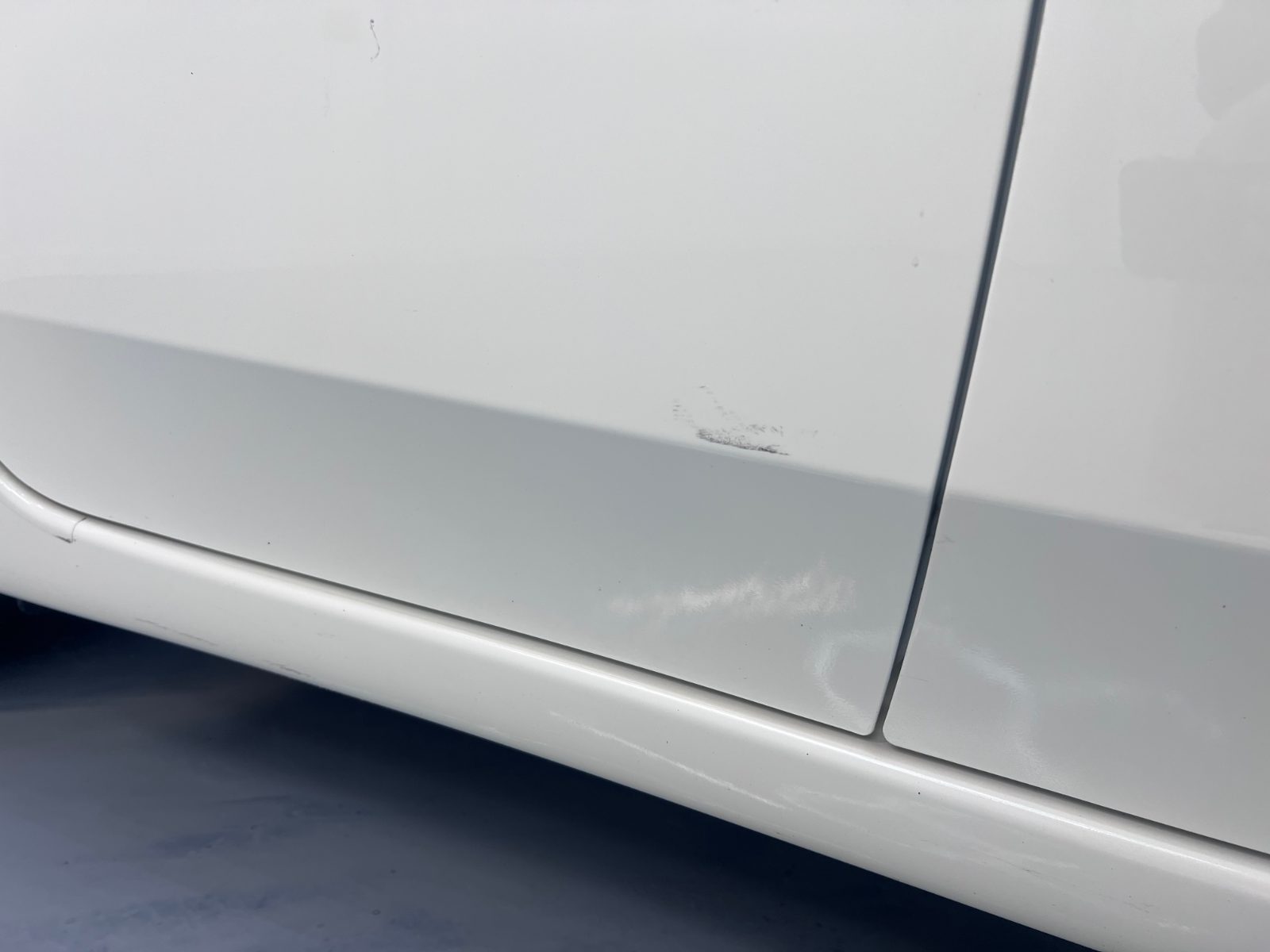 Rear passenger door